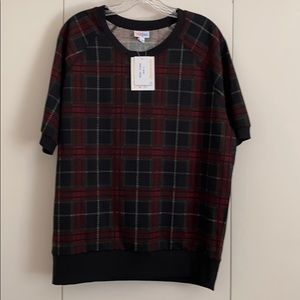NWT Large LuLaRoe Jane Short Sleeve Sweater